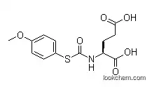 Molecular Structure of 192203-60-4 (N-[[(4-Methoxyphenyl)thio]carbonyl]-L-glutamic acid)